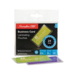 Swingline GBC 3747223 SelfSeal&trade; NoMistakes&trade;  Self Adhesive Laminating Pouches