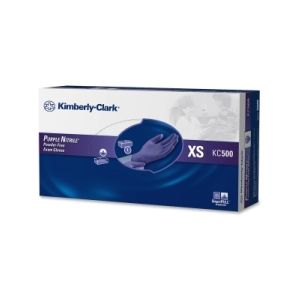 Kimberly-Clark 55080 KC500 Purple Nitrile Exam Gloves