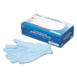 AbilityOne 4920176 8415014920176 Nitrile General Purpose Gloves, Blue, Small, 9.5", 1000/Ctn
