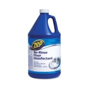 Zep Commercial ZUNRS128CT No-Rinse Floor Disinfectant